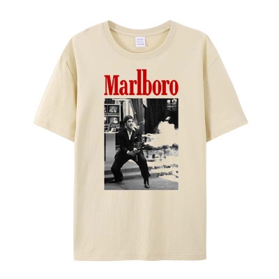 Street Marlboro Print T-Shirt