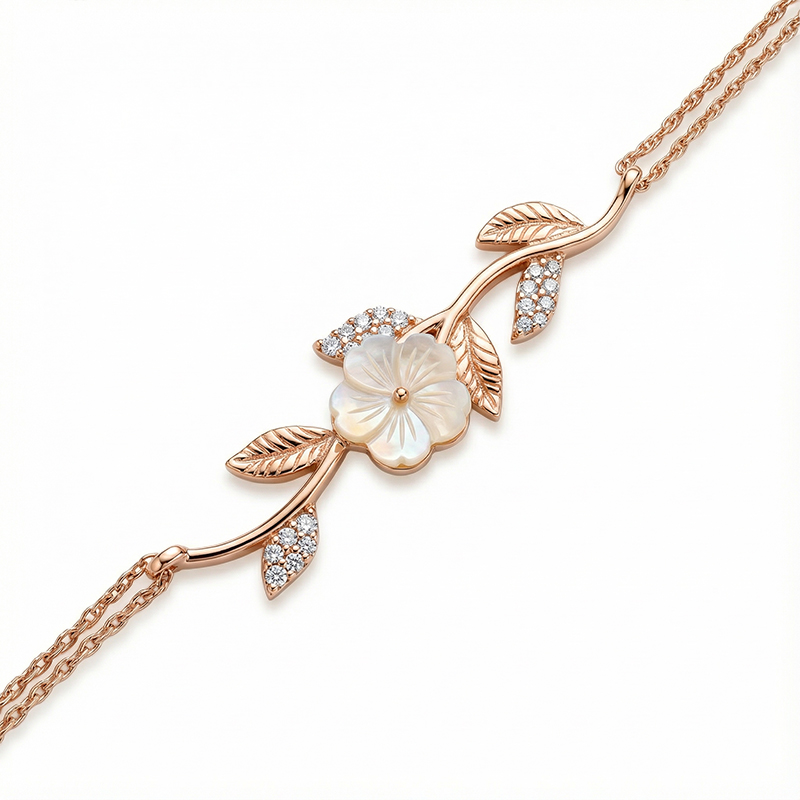 Magnolia Bouquet Bracelet