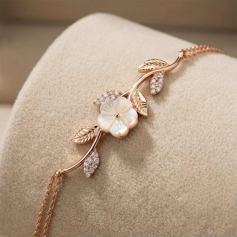 Magnolia Bouquet Bracelet