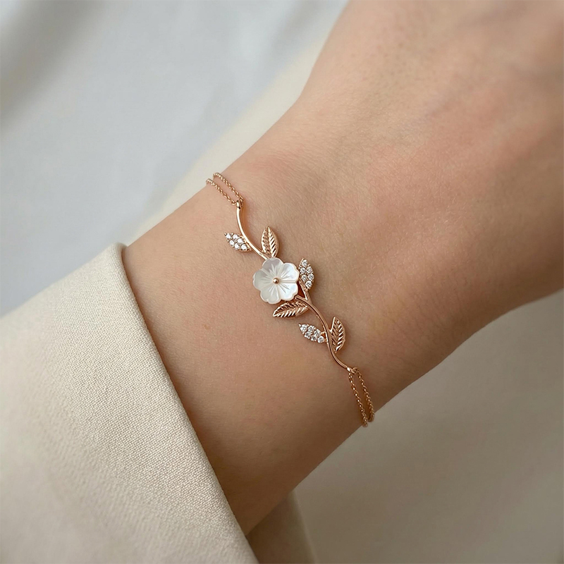 Magnolia Bouquet Bracelet