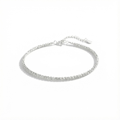 Sparkling Gypsophila Bracelet