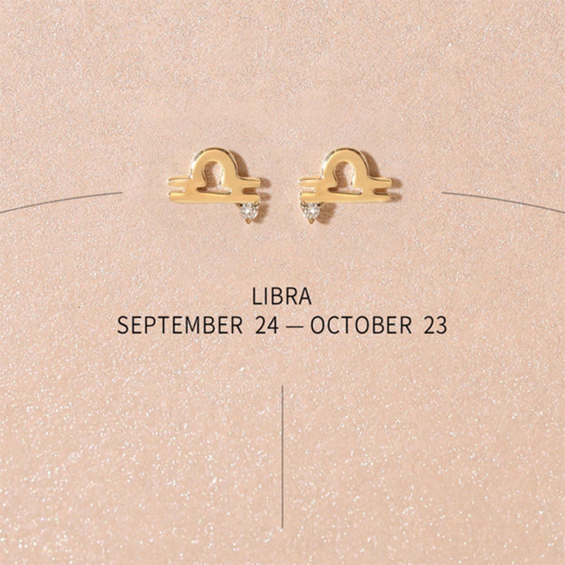 Personalized Zodiac Earrings