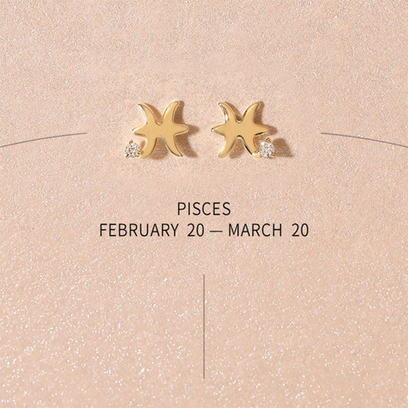 Personalized Zodiac Earrings
