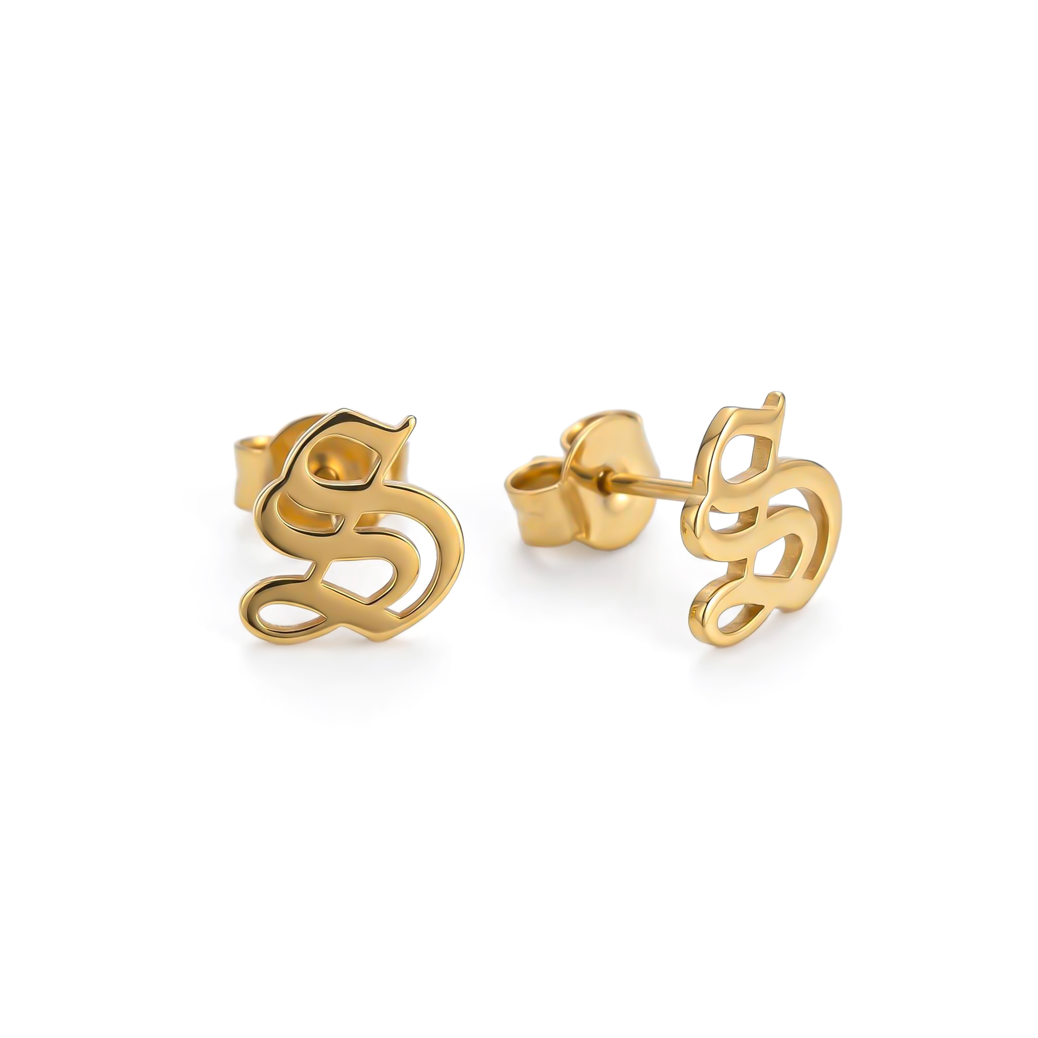 Customized Initial Earrings