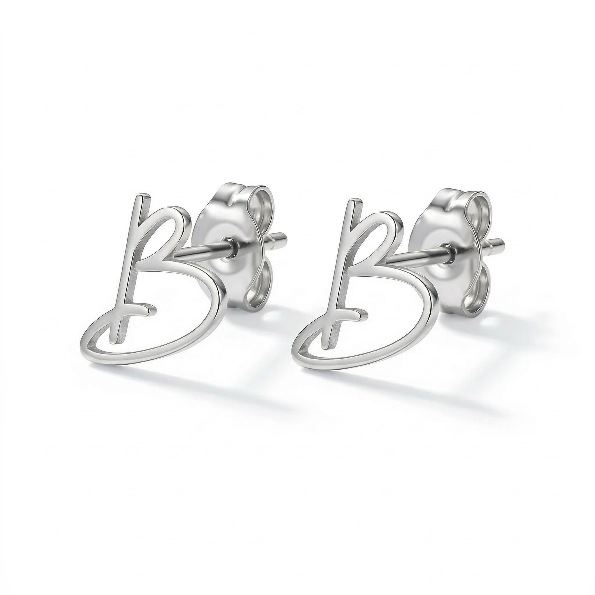 Customized Initial Earrings