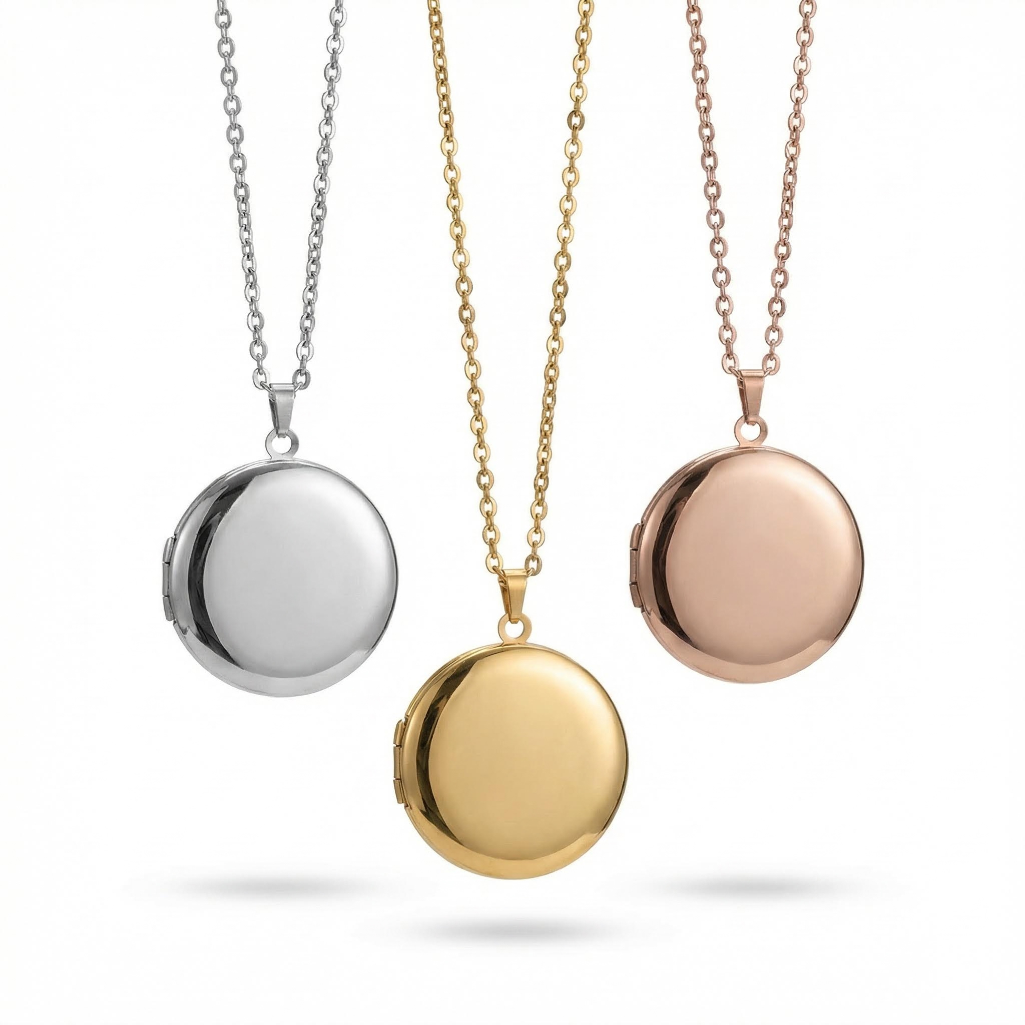 Customized Photo Round Locket Pendant