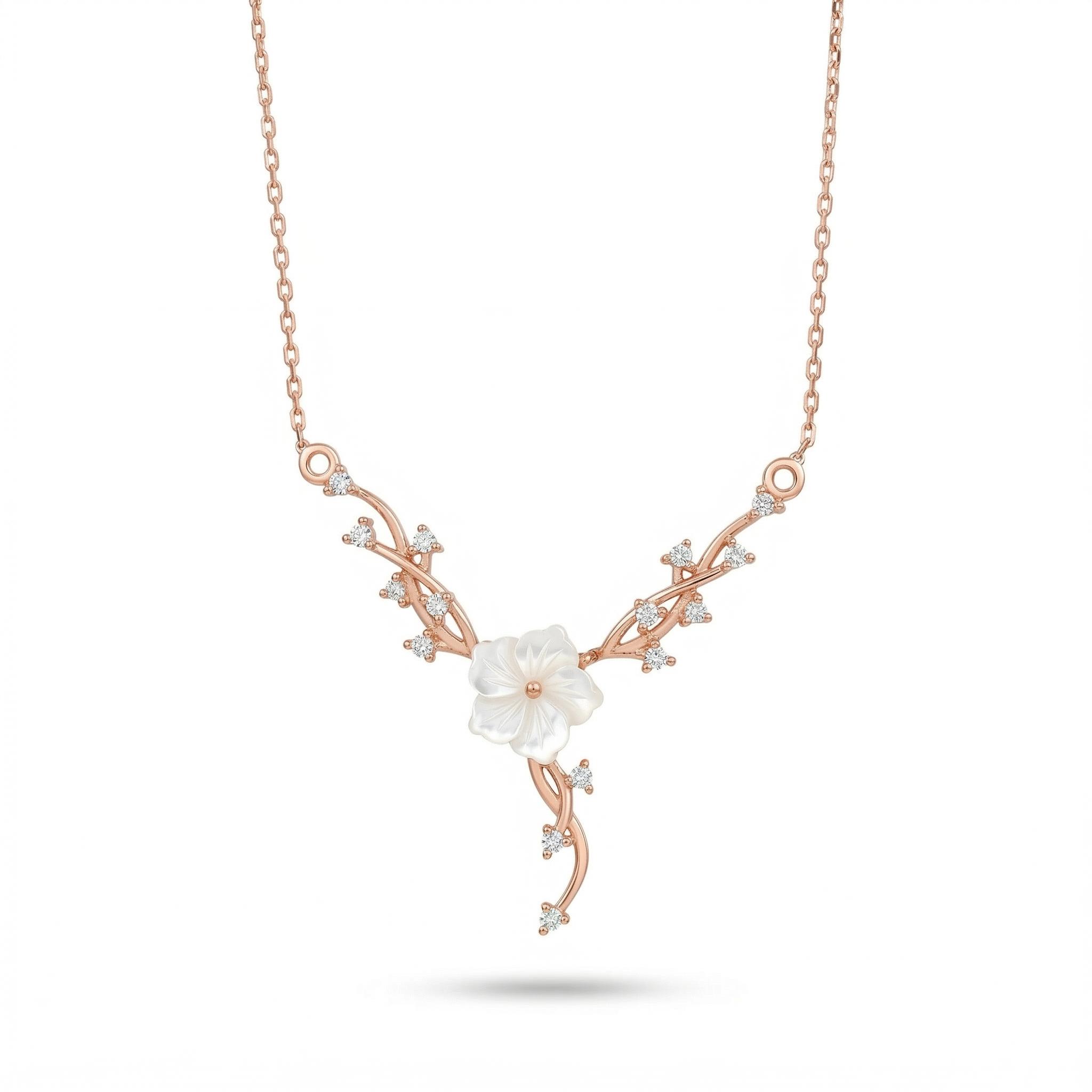 Magnolia and Ivy Love Necklace