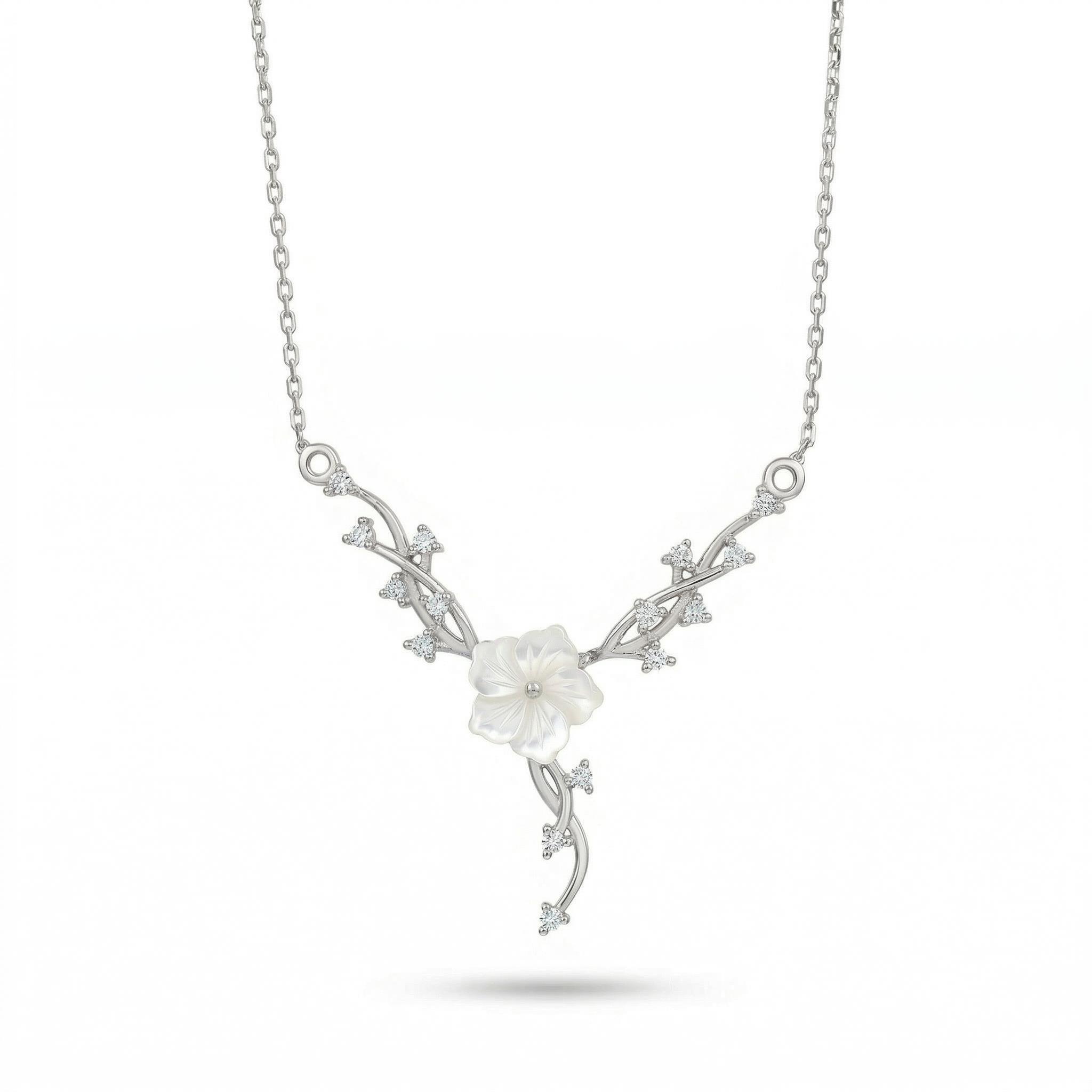 Magnolia and Ivy Love Necklace