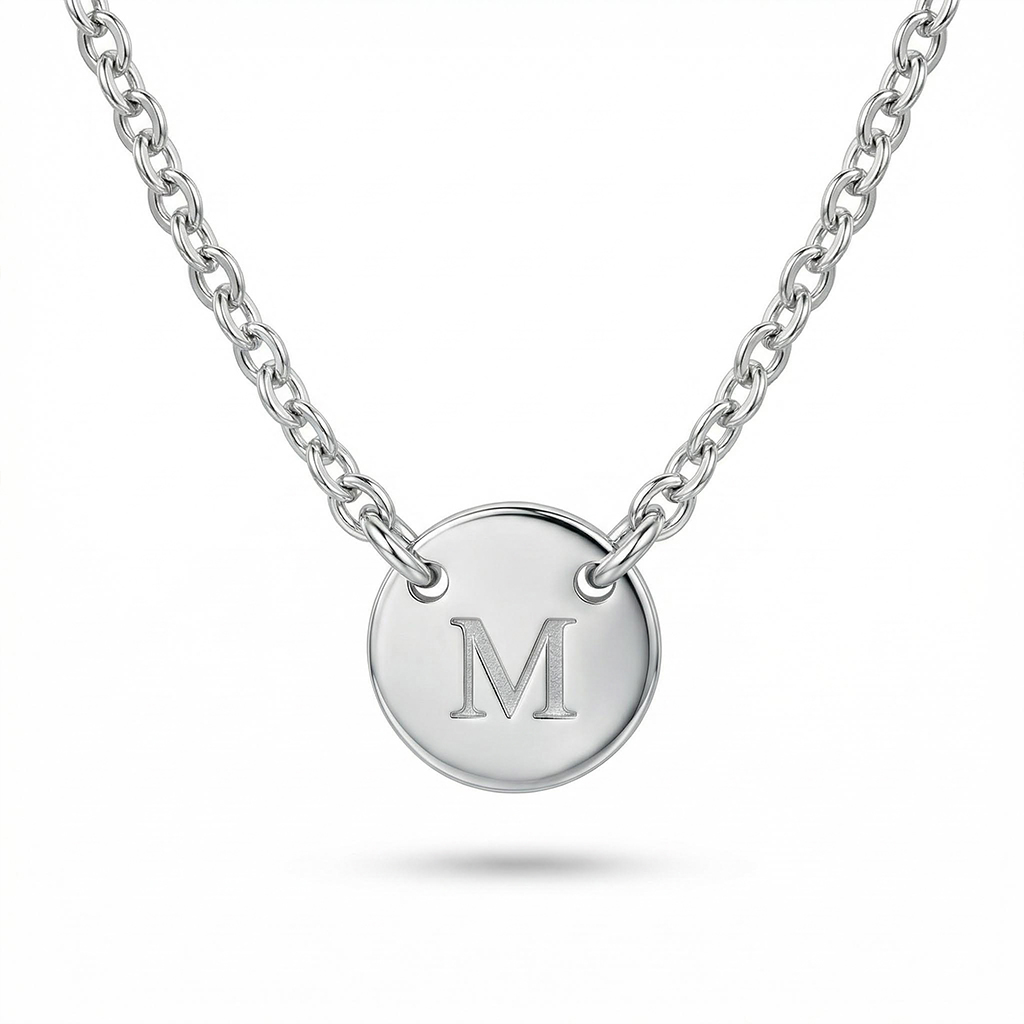 Tiny Discs Combination Necklace