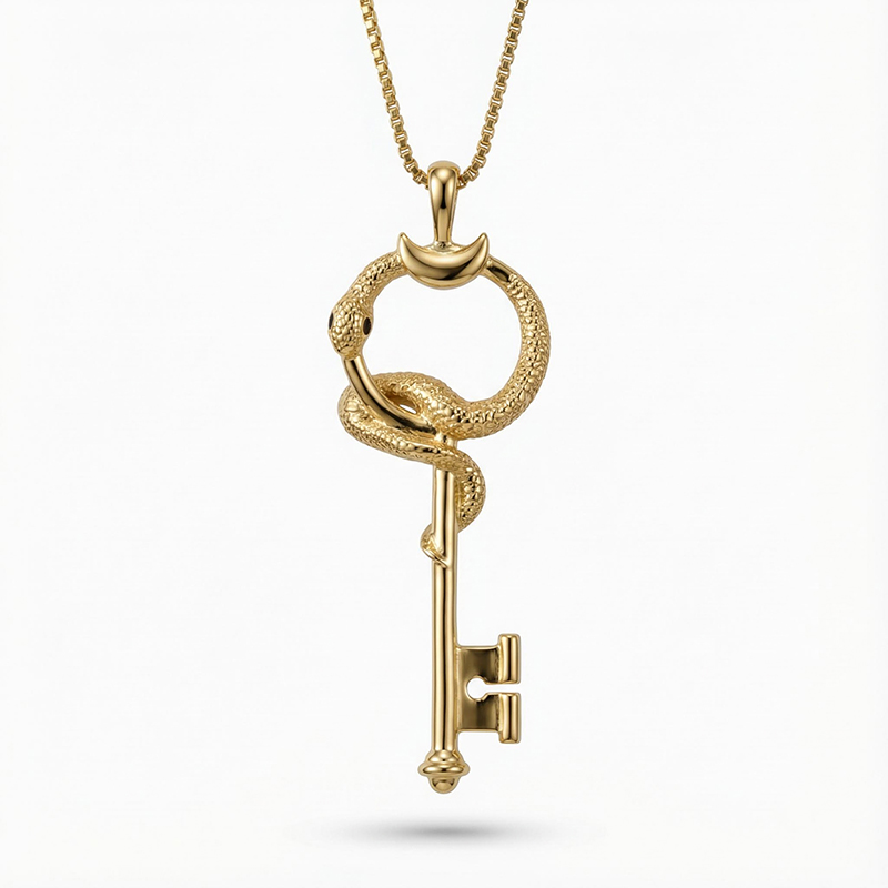 The Gate of Hades Key Necklace