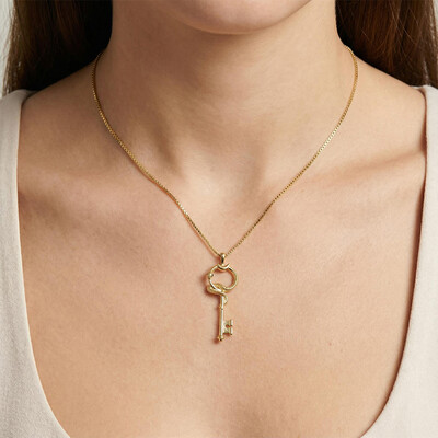 The Gate of Hades Key Necklace