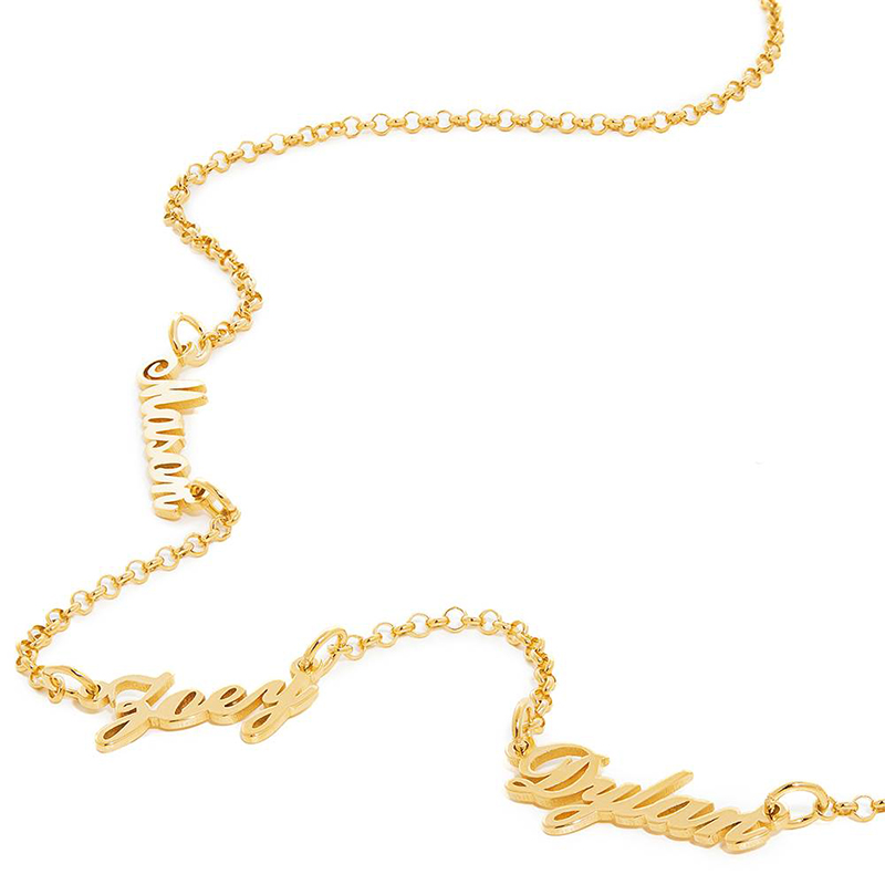 Multiple Name Necklace