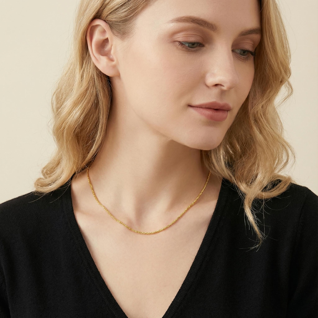 Sparkling Gypsophila Necklace Sparkling Gypsophila Necklace