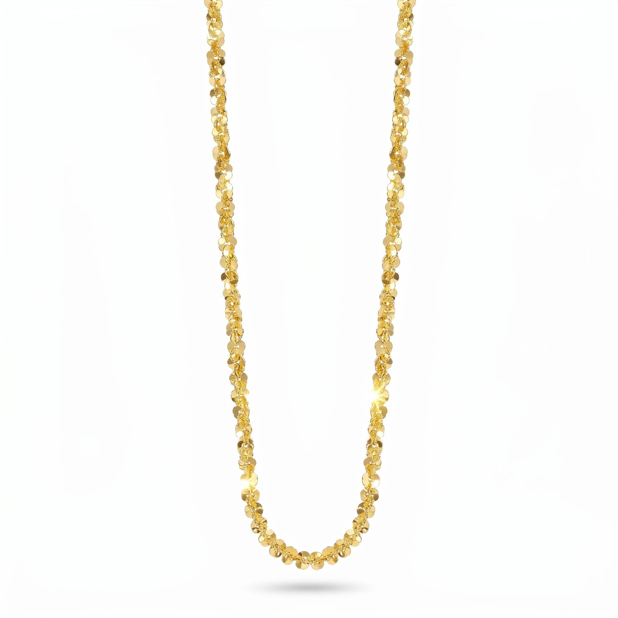 Sparkling Gypsophila Necklace