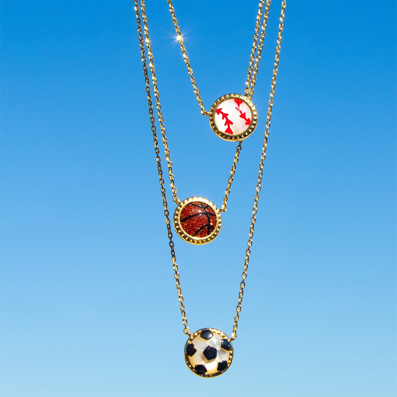 Soccer Pendant Necklace