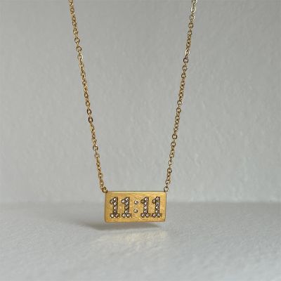11:11 Lucky Gold Necklace
