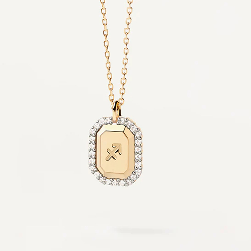 Square Constellation Diamond Necklace