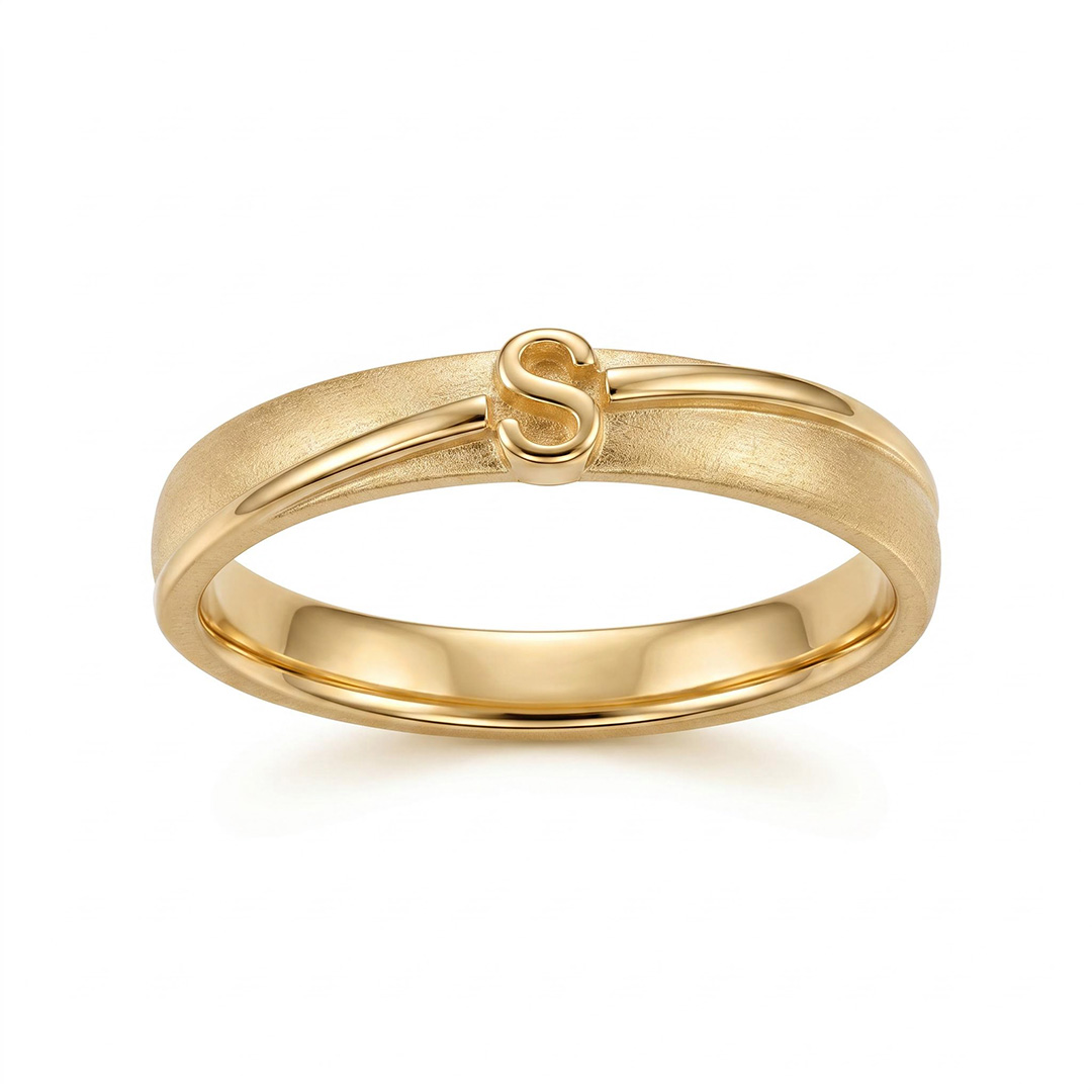 Personalized Initial/Couple Rings - 1pcs