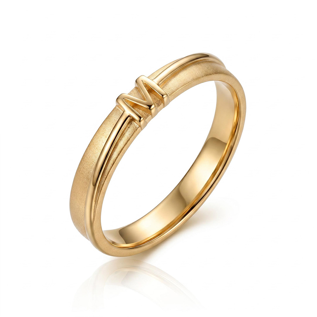 Personalized Initial/Couple Rings - 1pcs