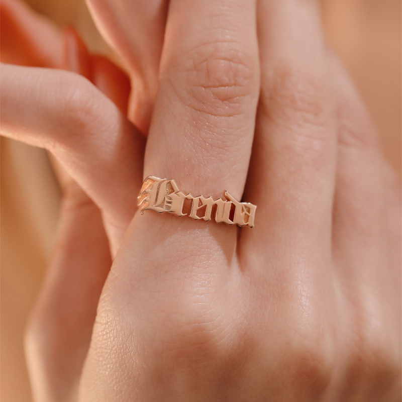 Old English Name Ring