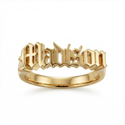 Old English Name Ring
