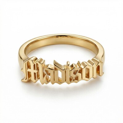 Old English Name Ring