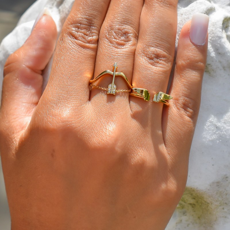 Diamond Archer Ring