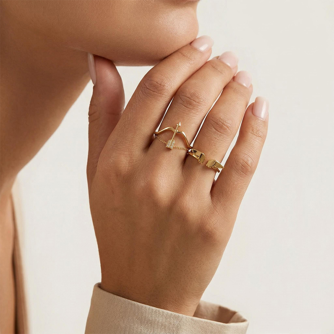 Diamond Archer Ring