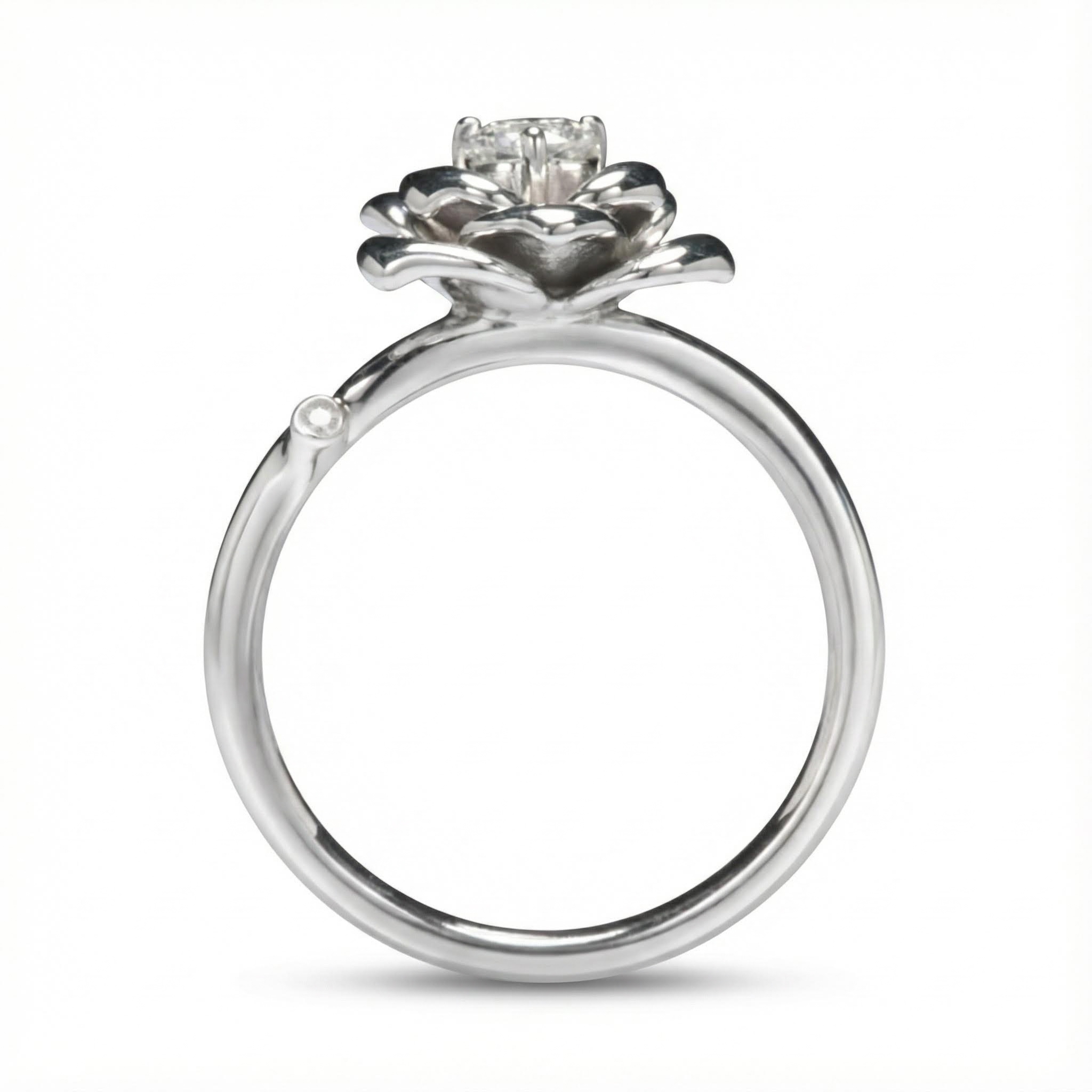 Diamond Camellia Ring Diamond Camellia Ring
