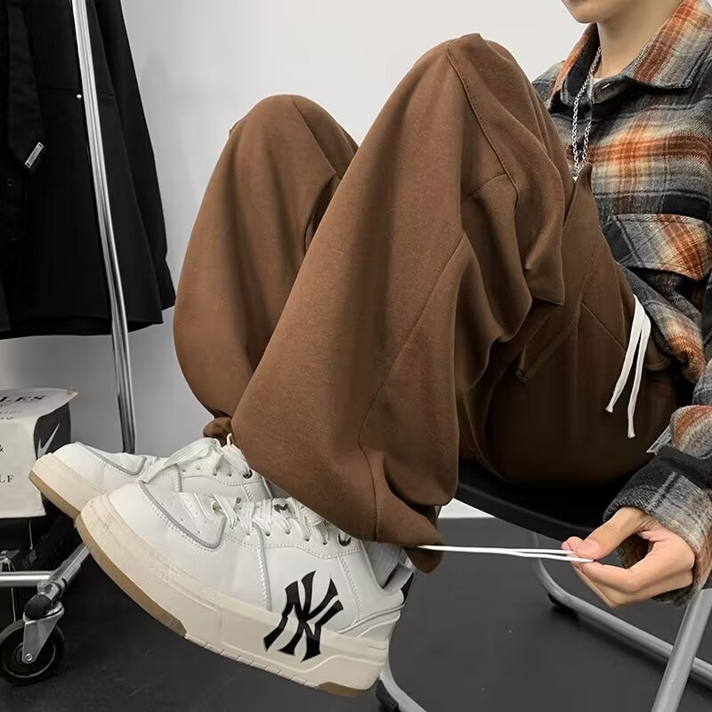 Hip Hop Drawstring Pocket Casual Pants