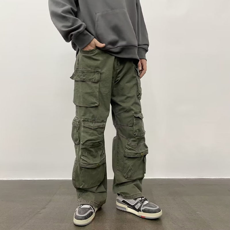 Y2K Hip Hop Multi-Pocket Work Pants