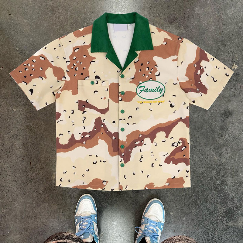 Hip Hop Trend 3D Digital Print Shirt