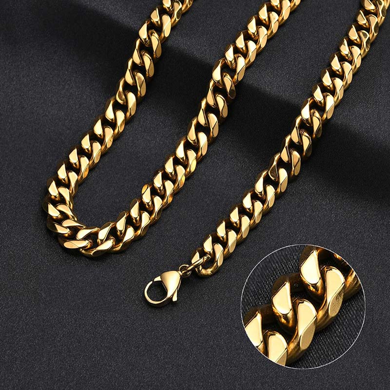 3.5mm/5mm/7mm/9mm Diamond-Cut Cuban Chain