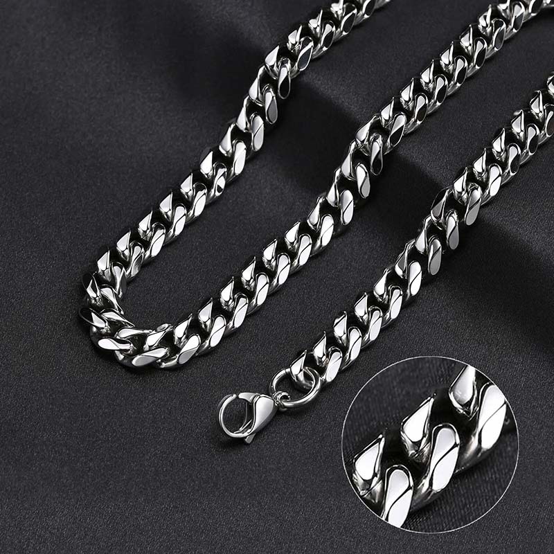 3.5mm/5mm/7mm/9mm Diamond-Cut Cuban Chain