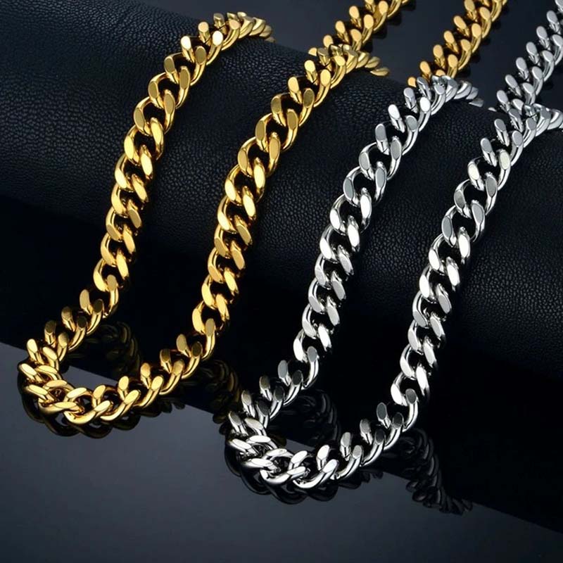 3.5mm/5mm/7mm/9mm Diamond-Cut Cuban Chain