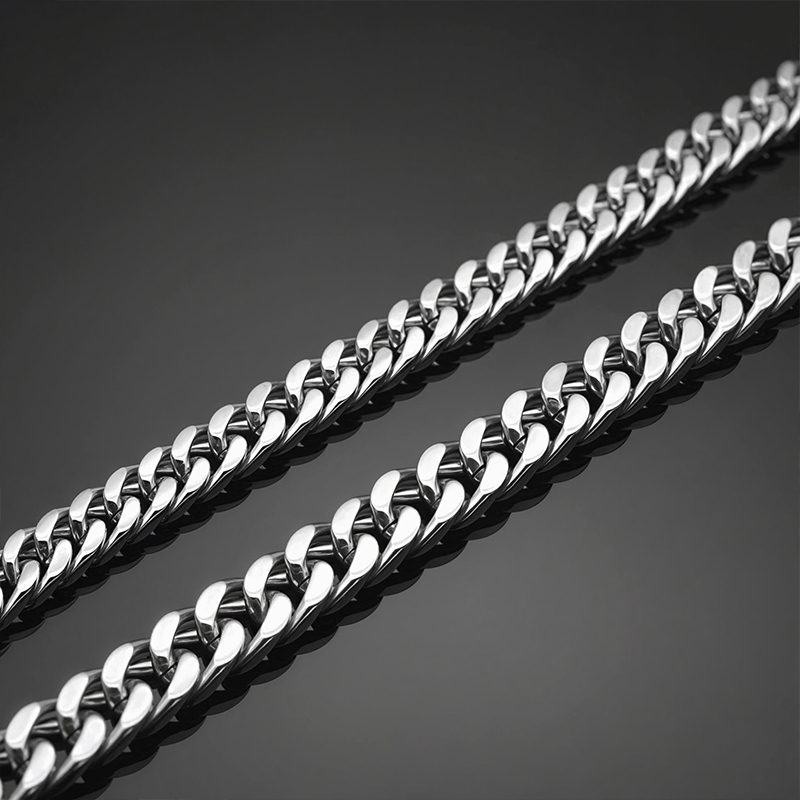 3.5mm/5mm/7mm/9mm Diamond-Cut Cuban Chain