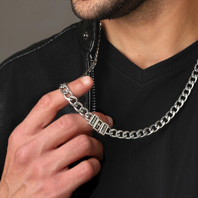 8mm Custom Family Names Cuban Chain