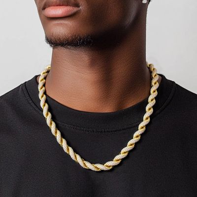 8mm Handmade Men's Rope Chain