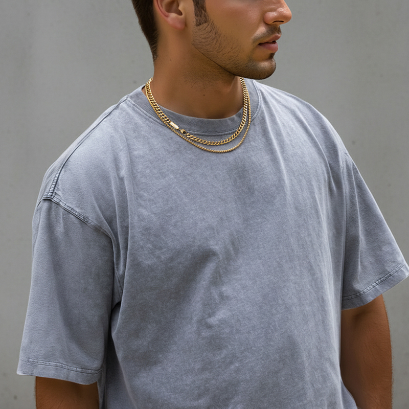 6mm Custom Name Cuban Necklace in Gold 6mm Custom Name Cuban Necklace in Gold