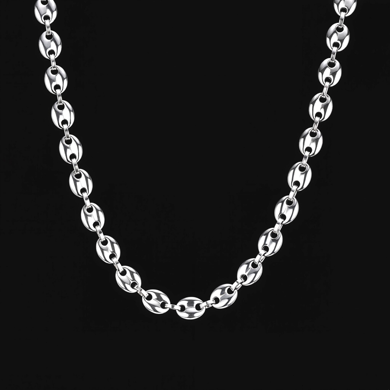 5mm/6mm/8mm/11mm Stainless Steel Coffee Bean Chain 5mm/6mm/8mm/11mm Stainless Steel Coffee Bean Chain