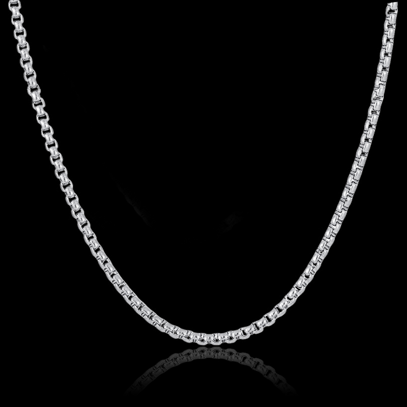 2.5mm Box Chain for Men