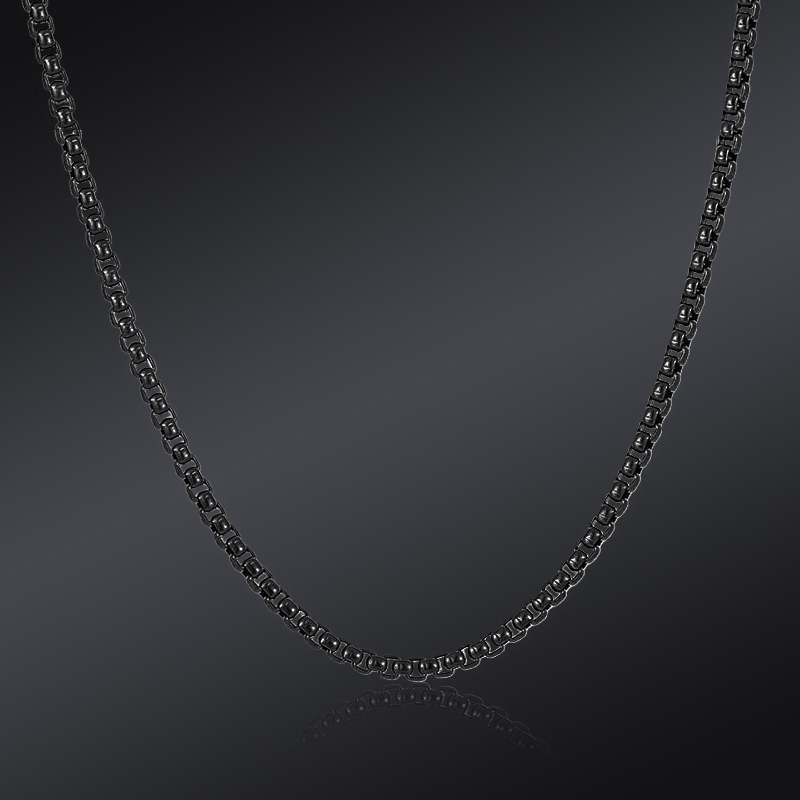 2.5mm Box Chain for Men