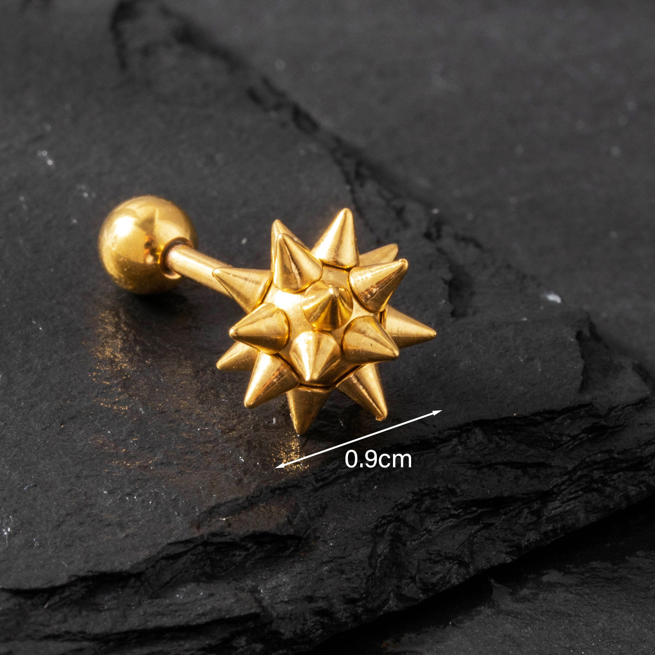 Spiked Ball Stud Earrings