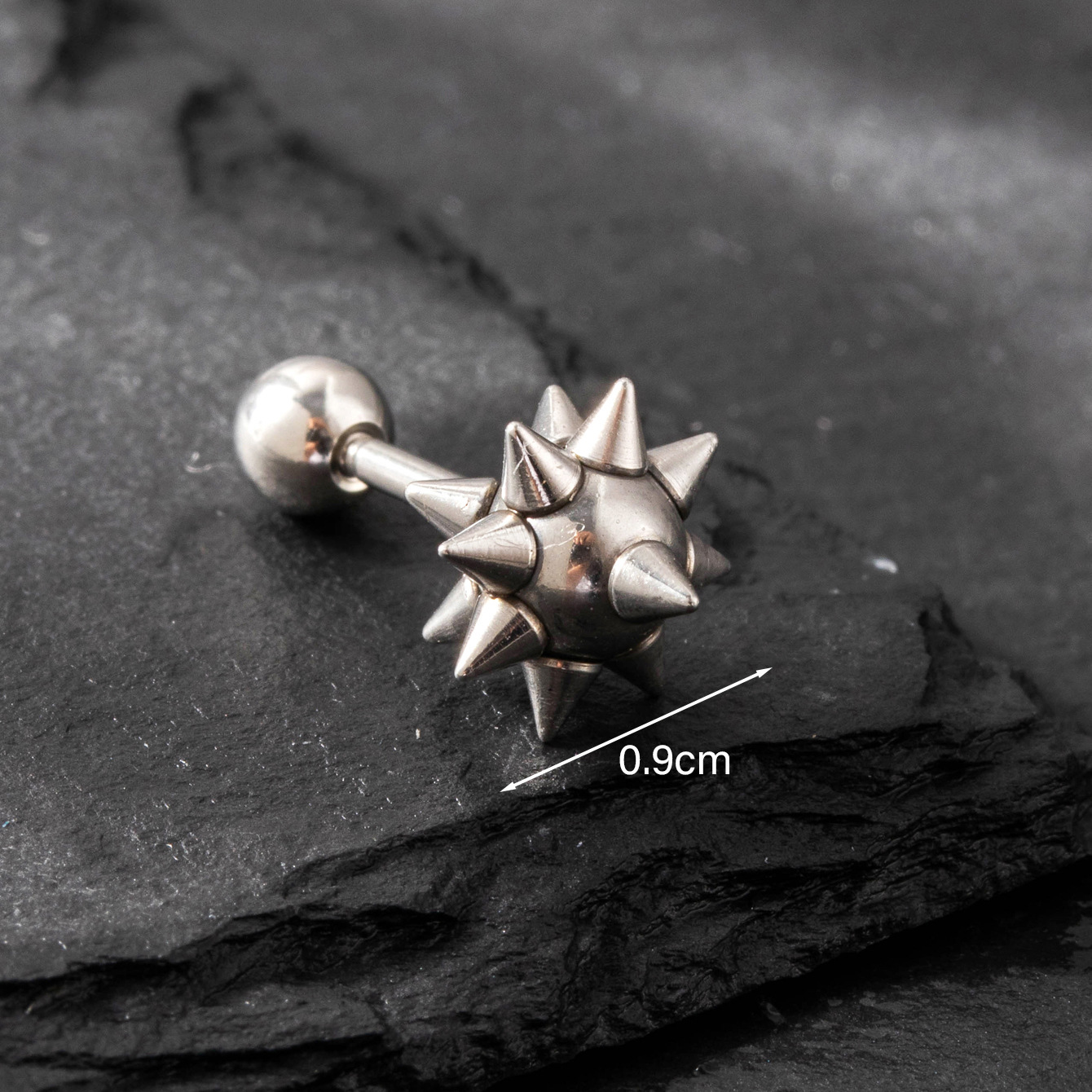 Spiked Ball Stud Earrings