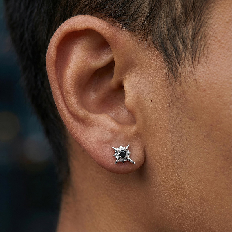 North Star Magnetic Earrings for Men