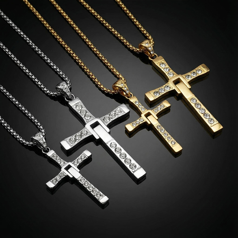 Couple Collapsible Cross Pendant Couple Collapsible Cross Pendant