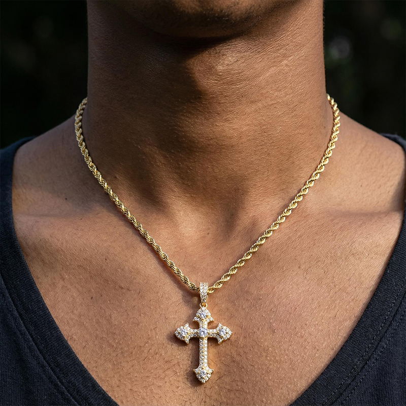 Iced Out Cross Pendant Iced Out Cross Pendant