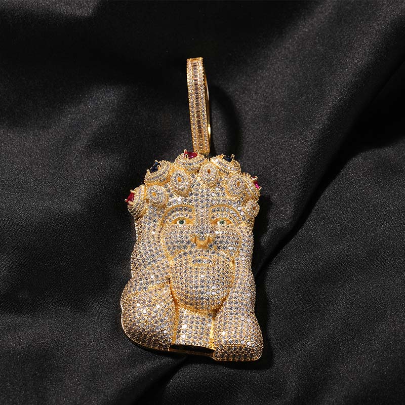 Iced Out Jesus Pendant for Men