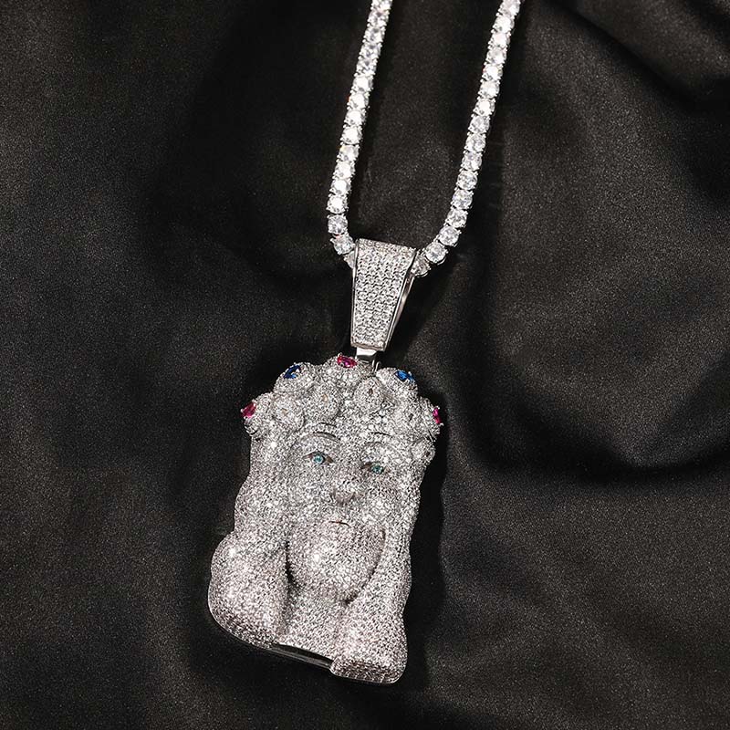 Iced Out Jesus Pendant for Men