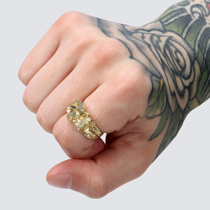 Nugget Ring in Gold